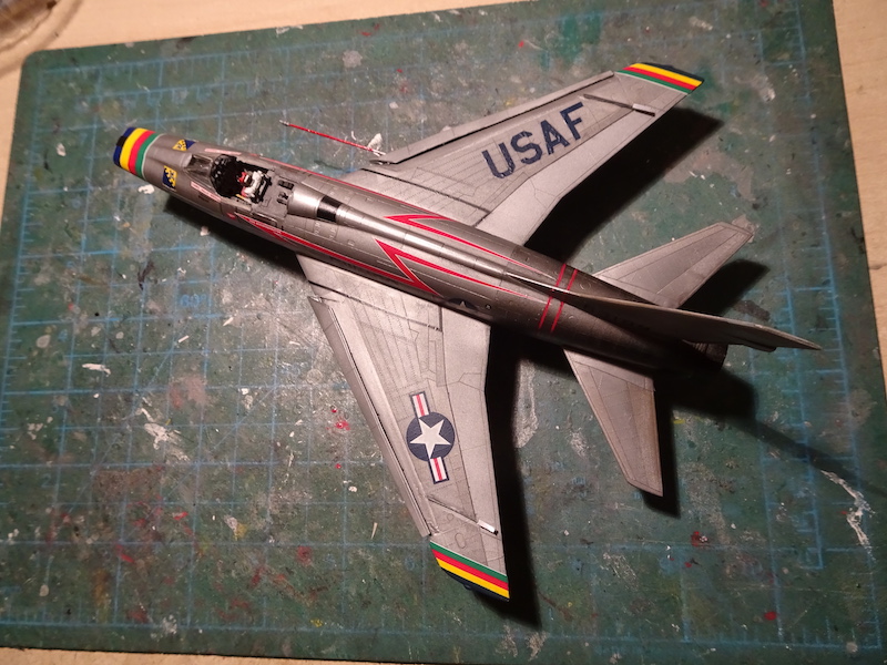 F-100D Revell & ESCI - The Hun au soixante douze. Fini_d11