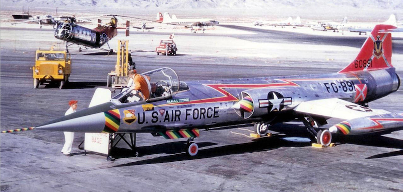 F-104C "Really George" USAF Italeri 1/72eme Lockhe12