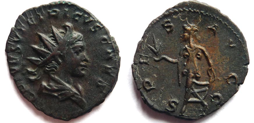 Romaine - Antoninien Tetricus II RIC 270 Tzotri10