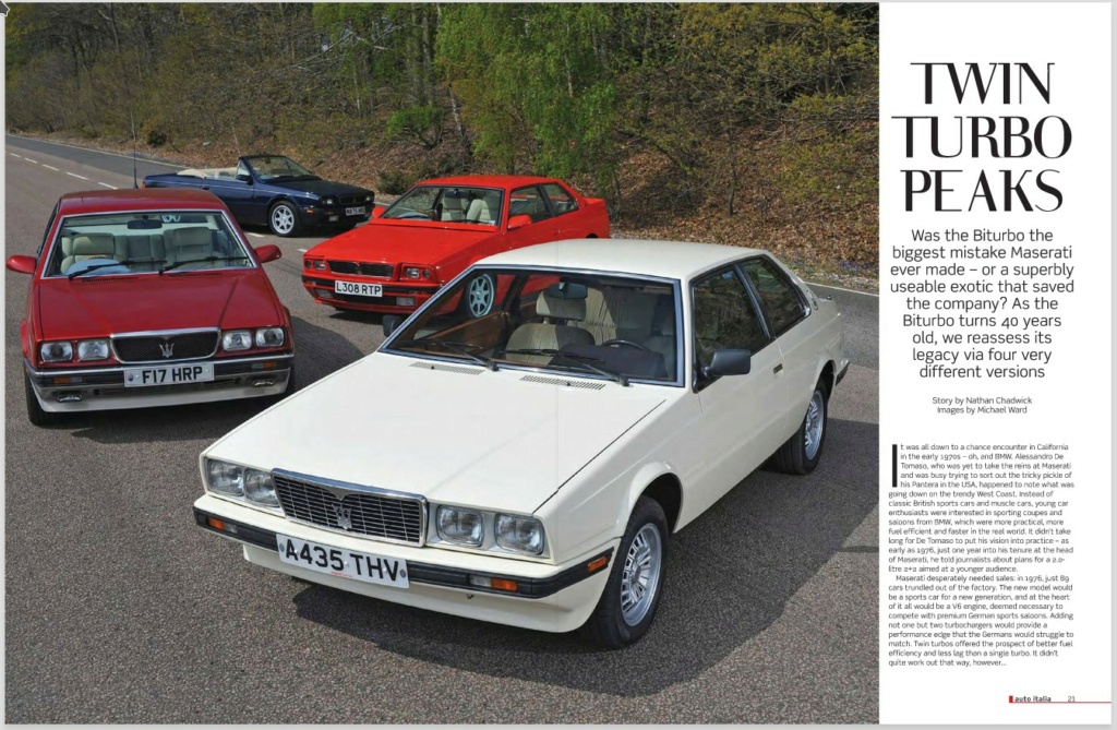 Twin Turbo Peaks - Auto Italia magazine Screen32
