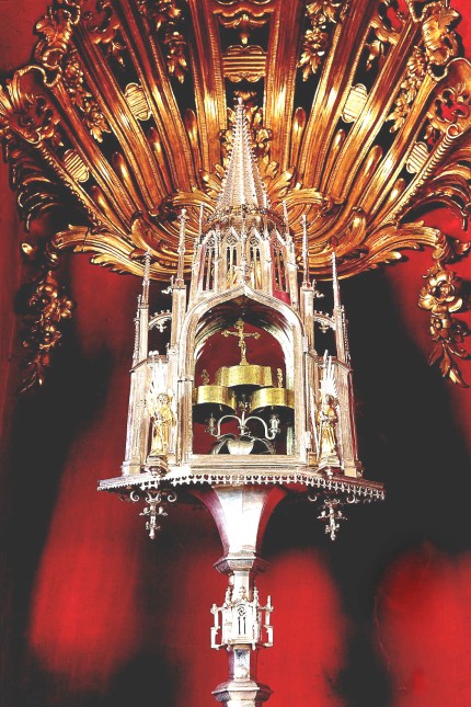 Virgen Milagrosa de Andechs / Reliquias de Andechs (Custodia Tres Hostias)- MR896, S. XVII 430x6410