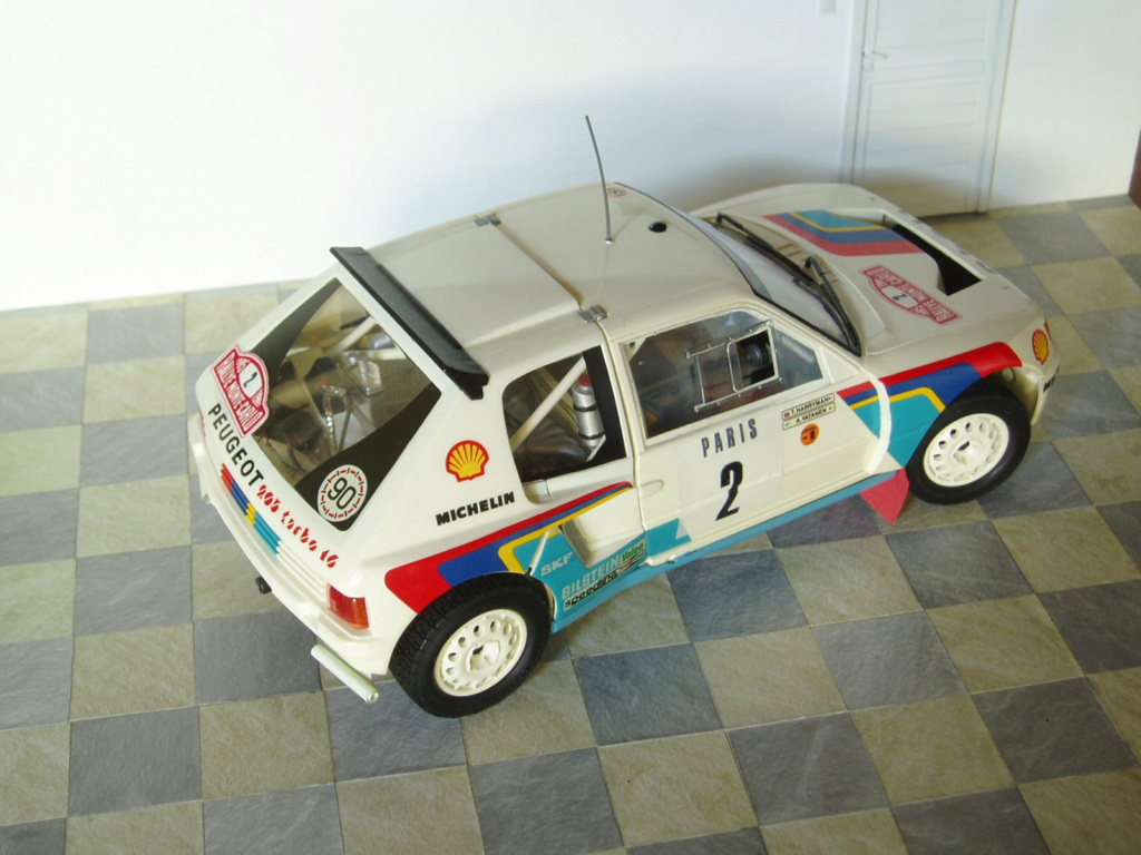 MT:  Peugeot 205 T16 Gr.B 1/24 Tamiya P2150115