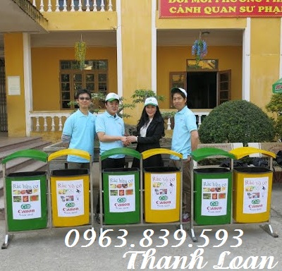 Bán thùng rác Composite - thùng phân loại rác công nghiệp rẻ / 0963.839.593 Ms.Loan Thung-33
