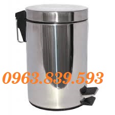 Thùng rác inox đạp chân để văn phòng giá tốt - Call: 0963.839.593 Loan Thung_19