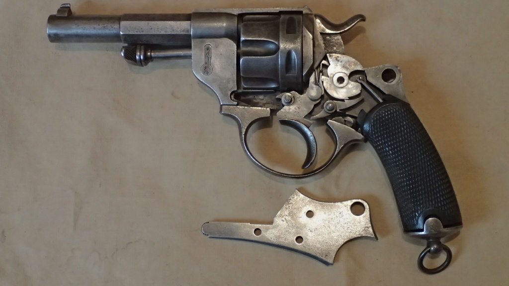 Revolver mle 1874 civil - problème de vis de plaque de recouvrement P1090713