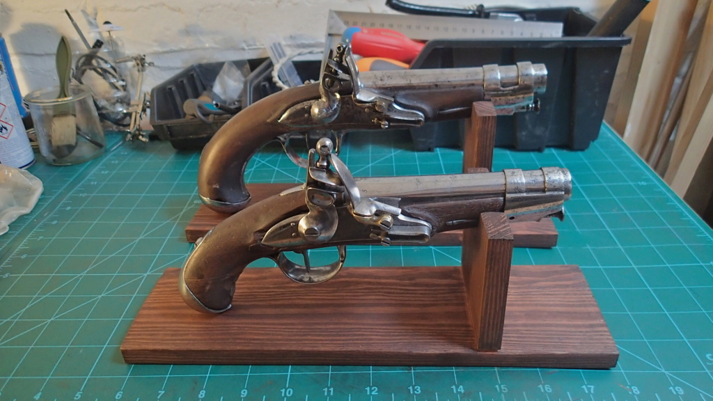 Restauration de deux pistolets à silex français Rp430013