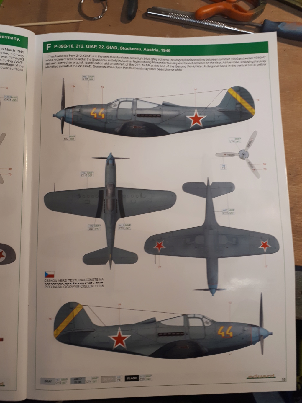 [Concours "l'Aviation Russe"] BELL P-39Q-10 - Eduard - 1/48 20190812