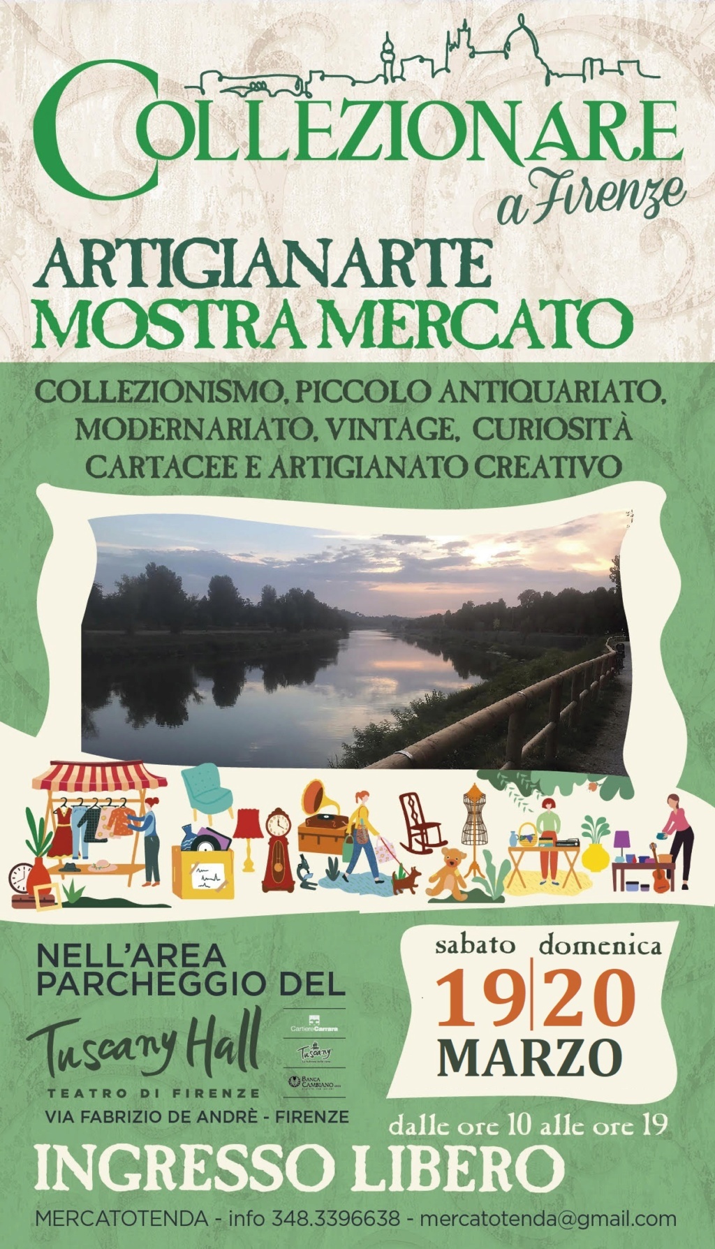 Collezionare a Firenze - Artigianarte Marzo 2022 Mostra Mercato mensile Volant11