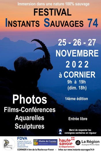 14ème édition des "Instants Sauvages" en Haute-Savoie Is202210