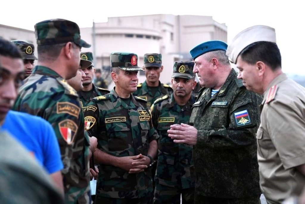  انطلاق تدريب حماة الصداقة 2021 مع قوات المظلات المصرية و الروسية 24549010