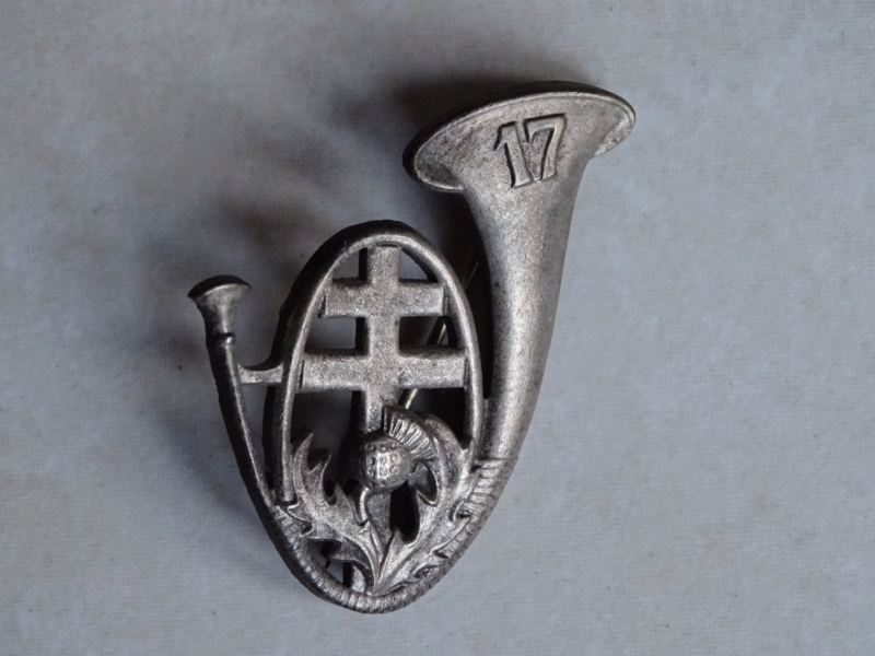 Insigne 17ème BCP 1940 BAISSE -ALPINS-NOV2 Insign49