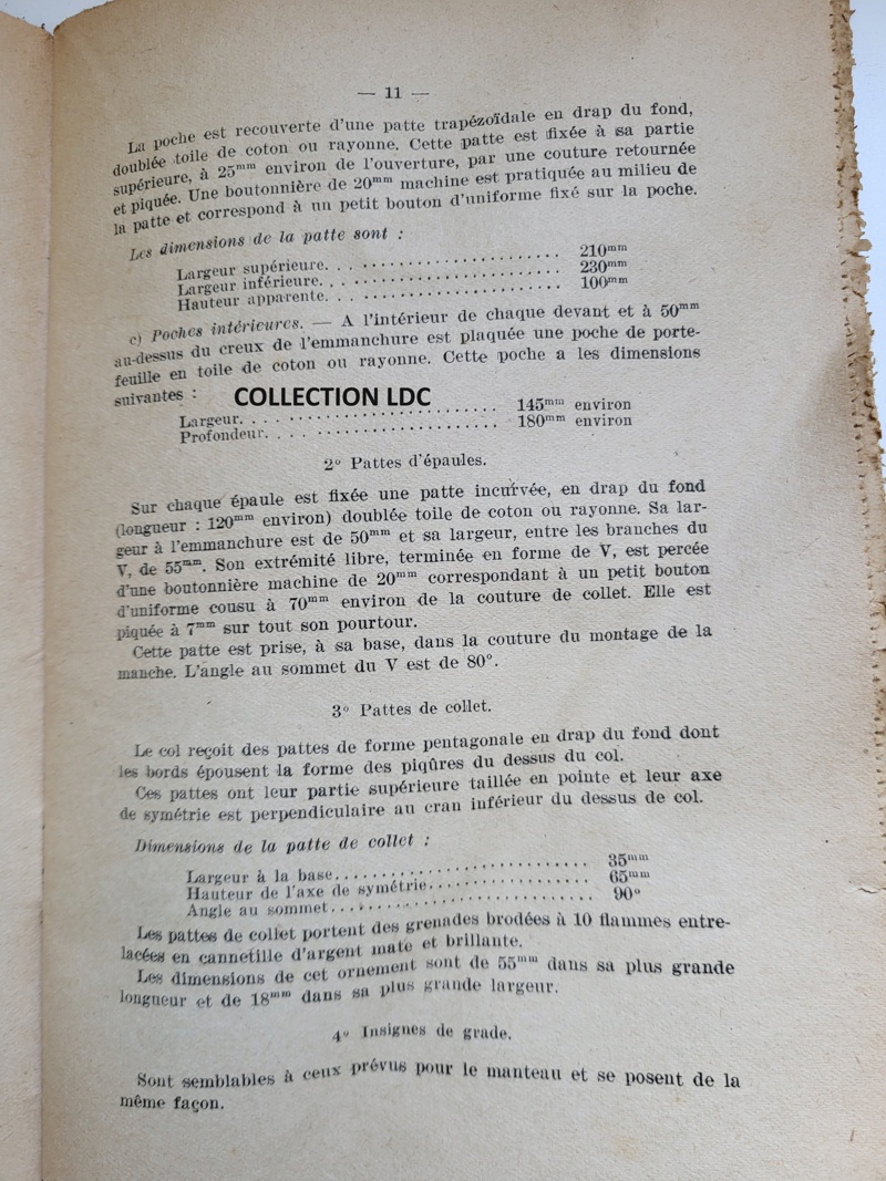 Veste de gendarmerie Notice15