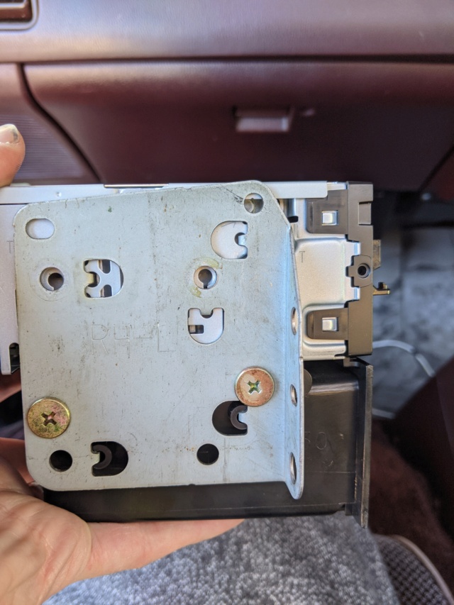 Cassette stuck in factory tape deck Pxl_2019