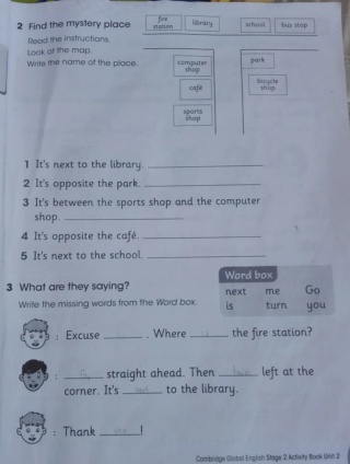 Answering Activities from their Activity book Img-2043