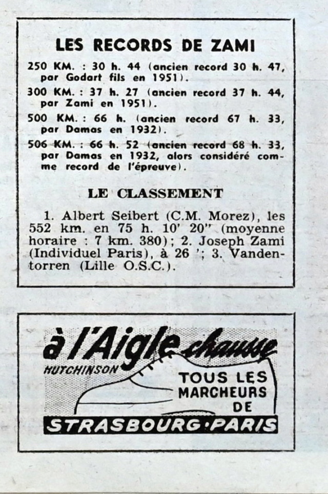 Strasbourg-Paris 1952 Zami mène jusqu'à 7km de l'arrivée... Les_re10