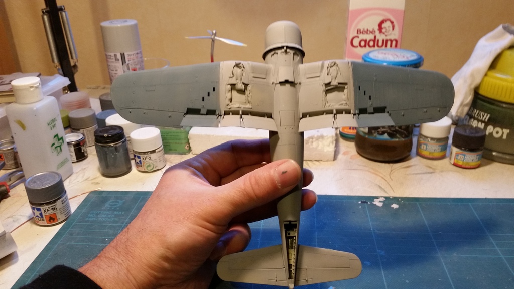 Le F4U1A BIRD CAGE Corsair maquette Tamiya au 1/48ème 20151115