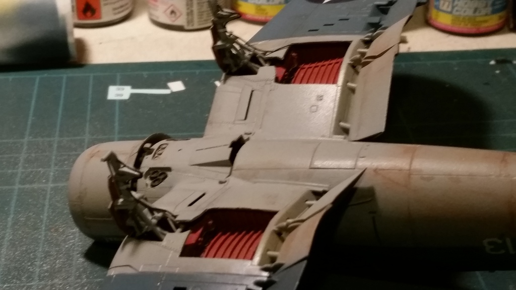 Le F4U1A BIRD CAGE Corsair maquette Tamiya au 1/48ème 20151118