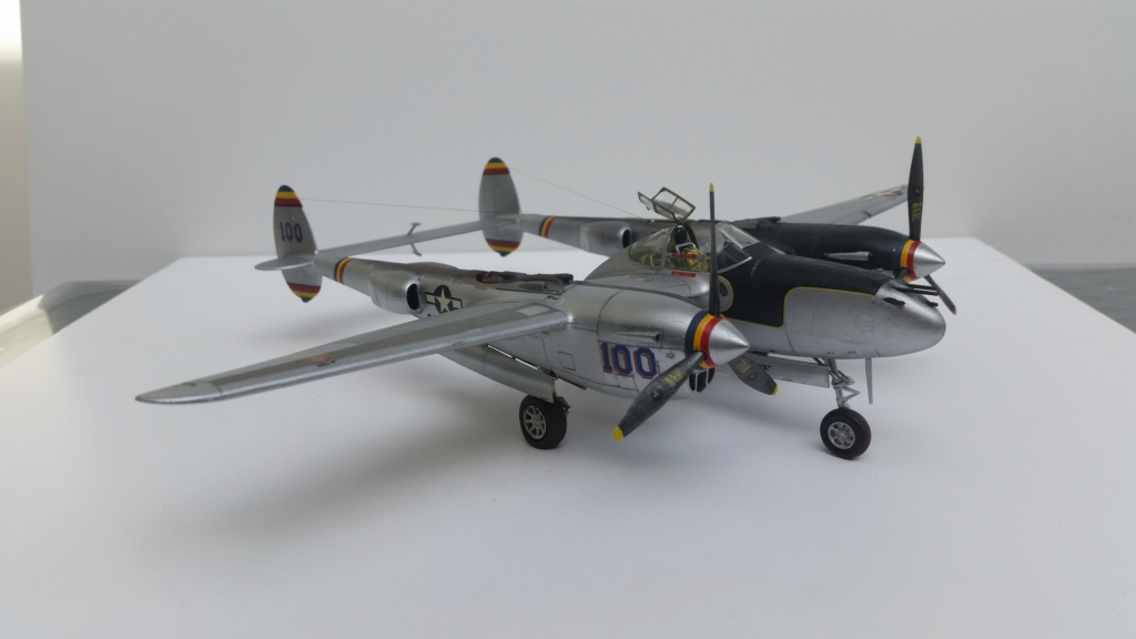 Le P-38L LIGHTNING maquette Hasegawa au 1/48ème 20170324