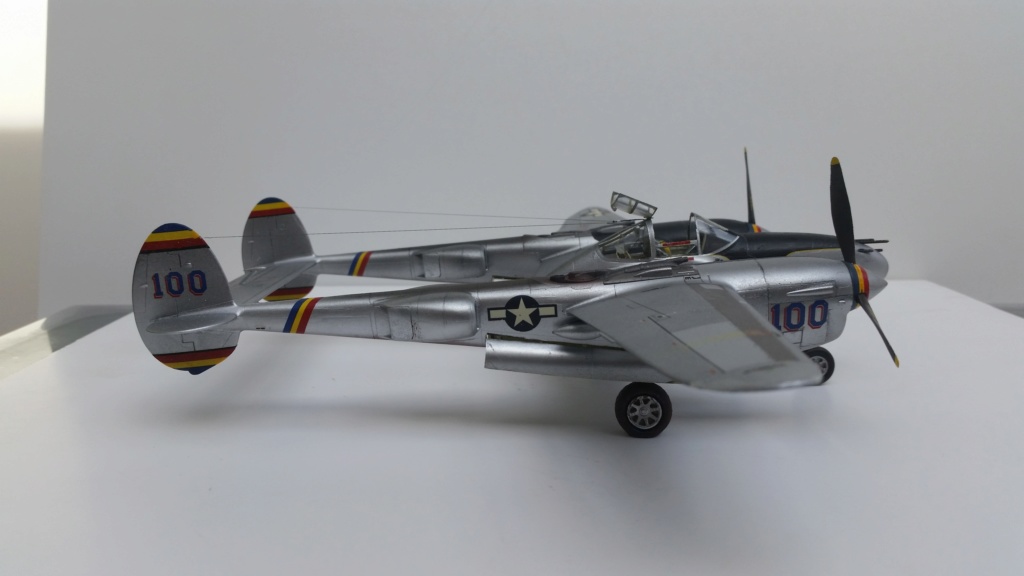 Le P-38L LIGHTNING maquette Hasegawa au 1/48ème 20170328