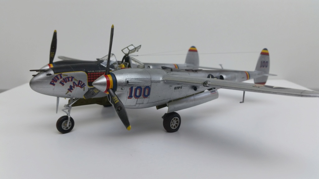 Le P-38L LIGHTNING maquette Hasegawa au 1/48ème 20170331