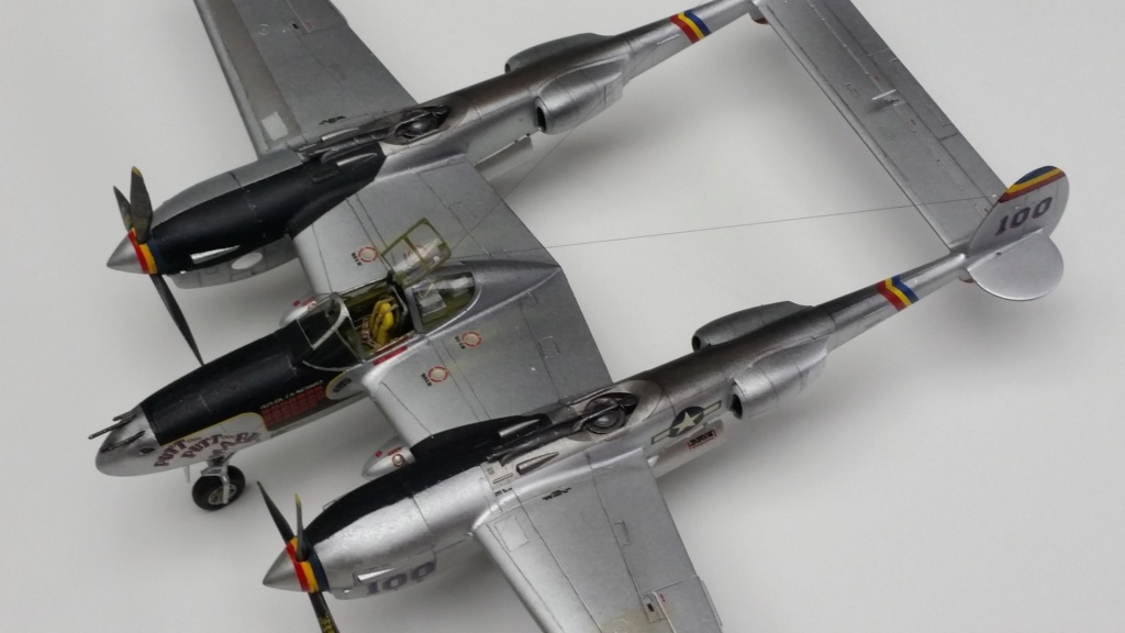 Le P-38L LIGHTNING maquette Hasegawa au 1/48ème 20170336