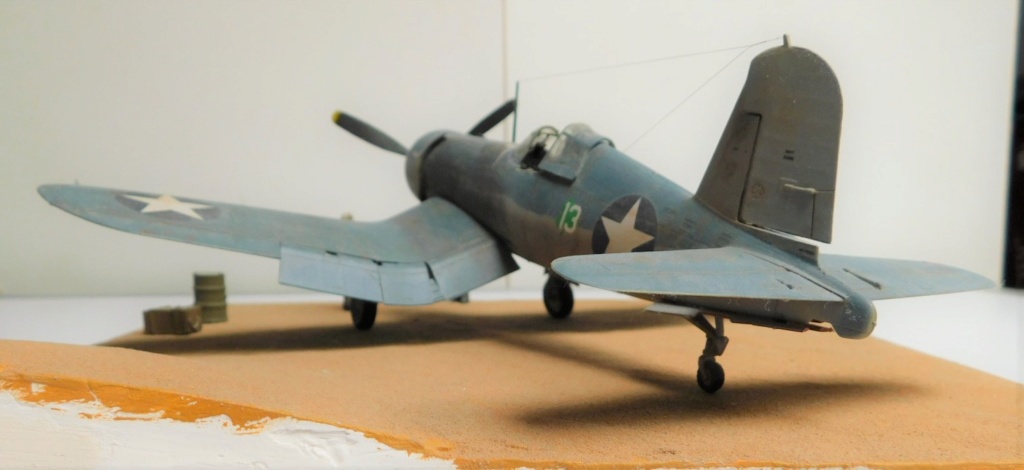 Le F4U1A BIRD CAGE Corsair maquette Tamiya au 1/48ème Dscn0675