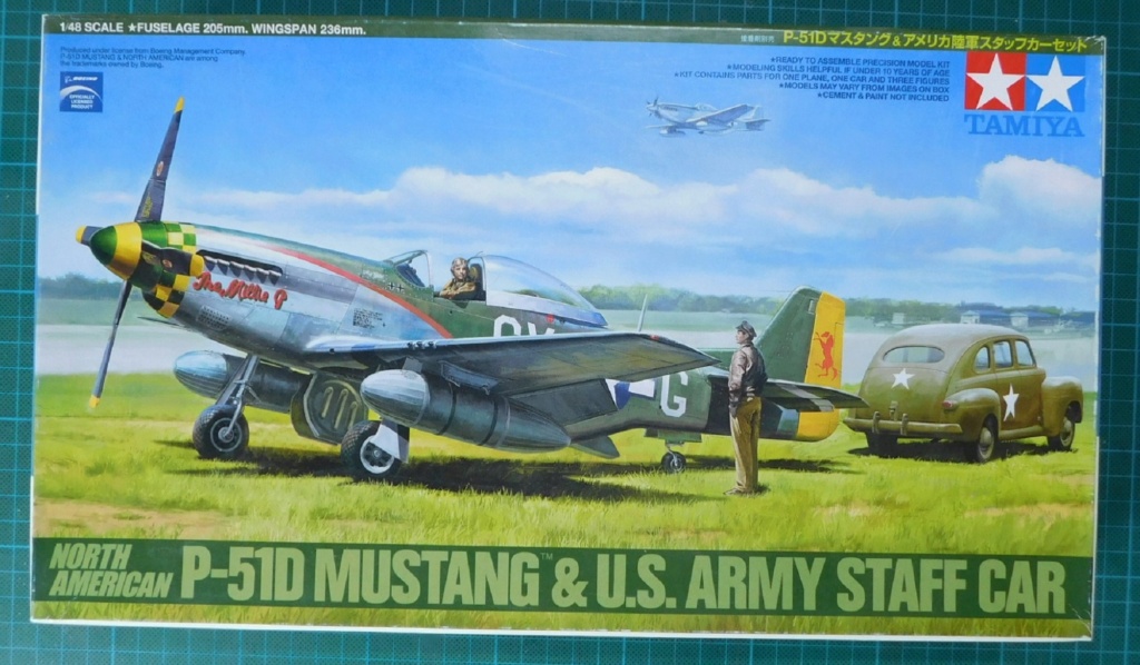 North American P-51D Mustang & staf car [Tamiya 1/48°] de Jean-Claude 59 Dscn2347