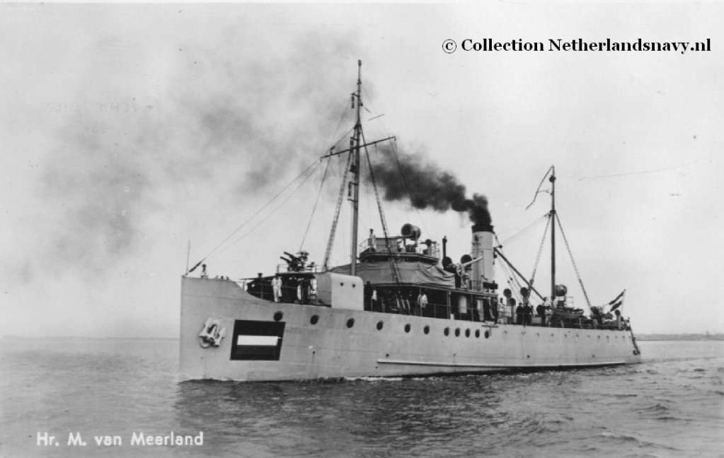 Mouilleurs de mines classe Douwe Aukes dans la marine hollandaise Meerla10
