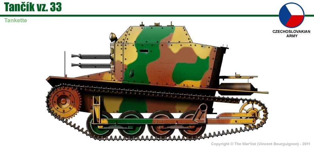 Tankette TK 33 P110