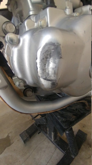 Damaged crankcase 15594912