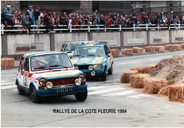RALLYE COTE FLEURIE une 104 Rallye42
