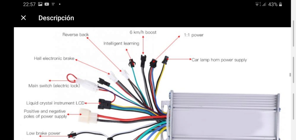 Conectar maneta para tener freno eléctrico Screen11