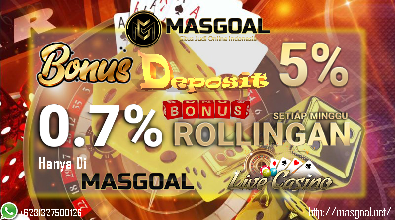 MASGOAL || Situs Judi Online Dengan Bonus Terbesar || Deposit via OVO,GOPAY,DANA Zz_218