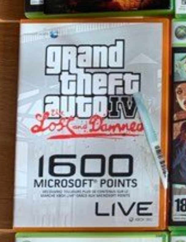 Recherche GTA Lost and Damned Xbox 1600 points Microsoft... Screen11