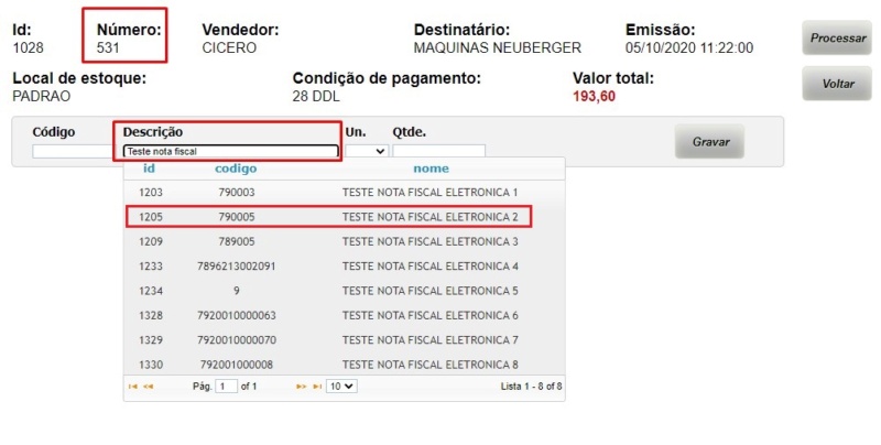 AtendeSmart: MÓDULO DE CONFERÊCIA - PEDIDO Confer14