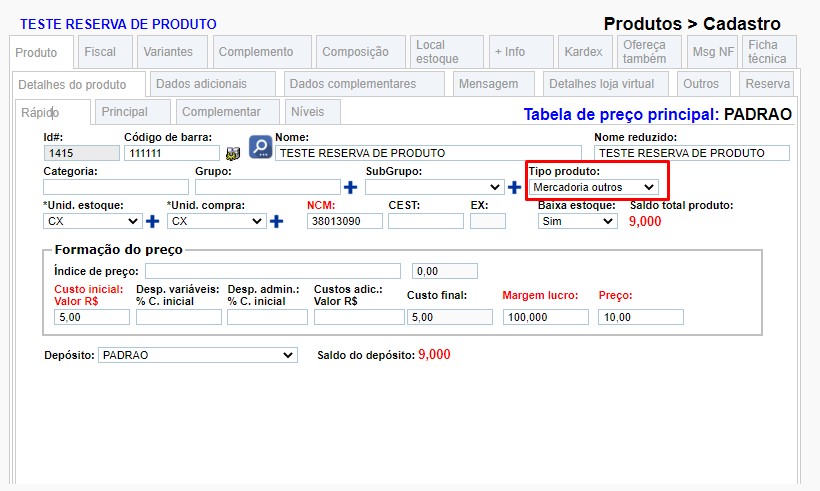  ATENDE SMART - Atualização 17/04/2023 - 15º Item - Novidades sobre código ANP no Cadastro de Produtos Scree461