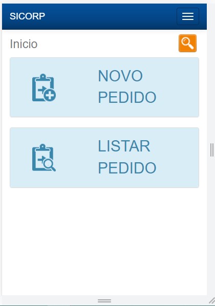 ATENDESMART: Cadastro de usuário para o cliente do cliente possa fazer Pedidos/Orçamentos para o nosso cliente Scree492