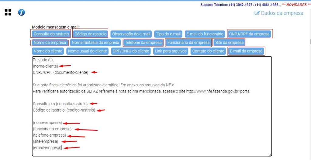 ATENDE SMART - Atualização 27/02/2024 - 19º Item - Implementado metodo para montar texto que será inserido no corpo do e-mail enviado pelo sistema Scree563
