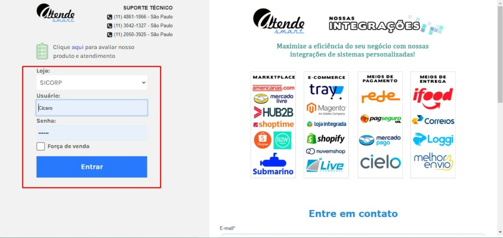 ATENDE SMART - RASCUNHO - 20º Item - Mudança na função SAIR que confirma o logout no sistema Scree693