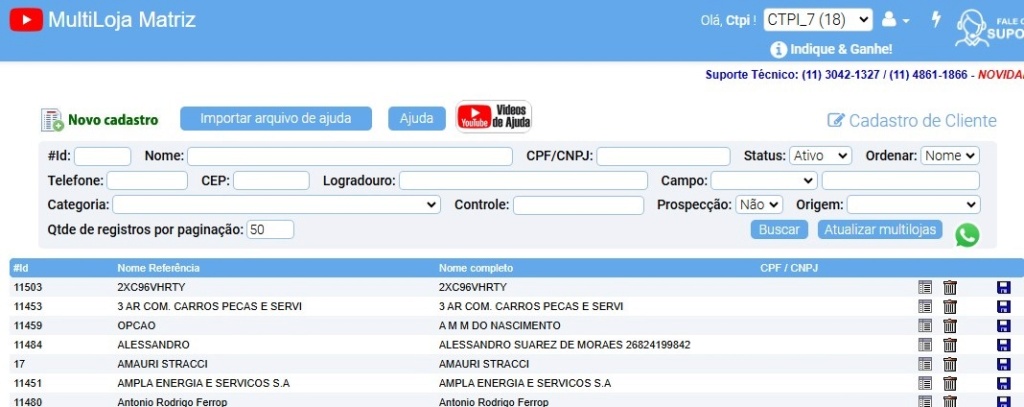 RASCUNHO:Memorizar a Opção dos Filtros de Ordenação na Tela de Pesquisa Scree889