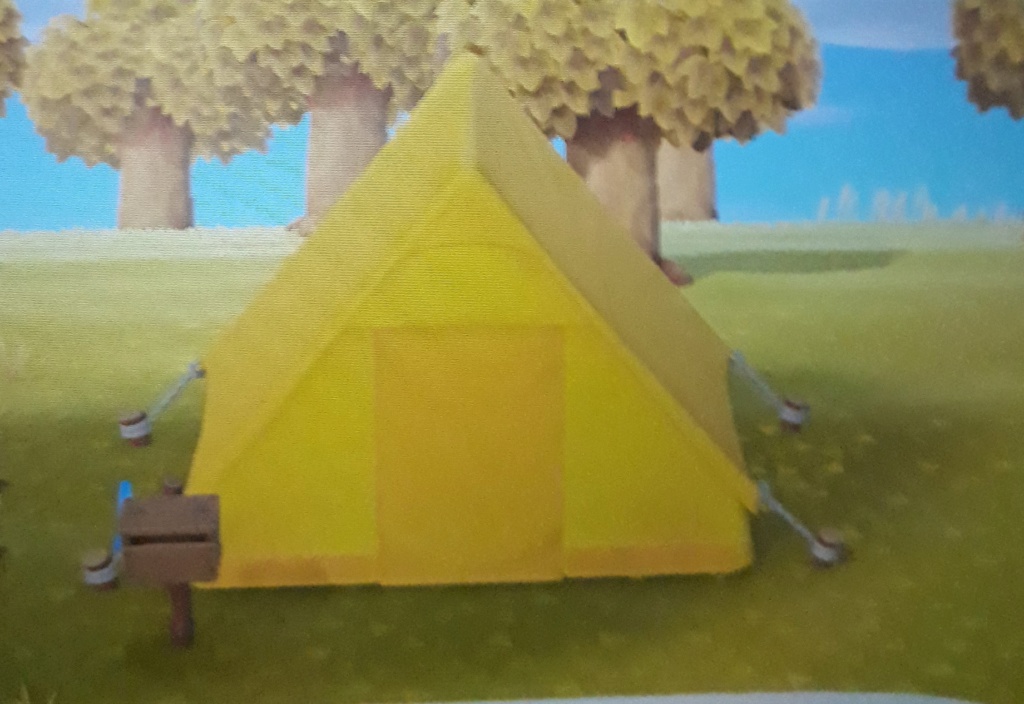 ma tente de camping  plus maison dans animal crossing:new horizon 710