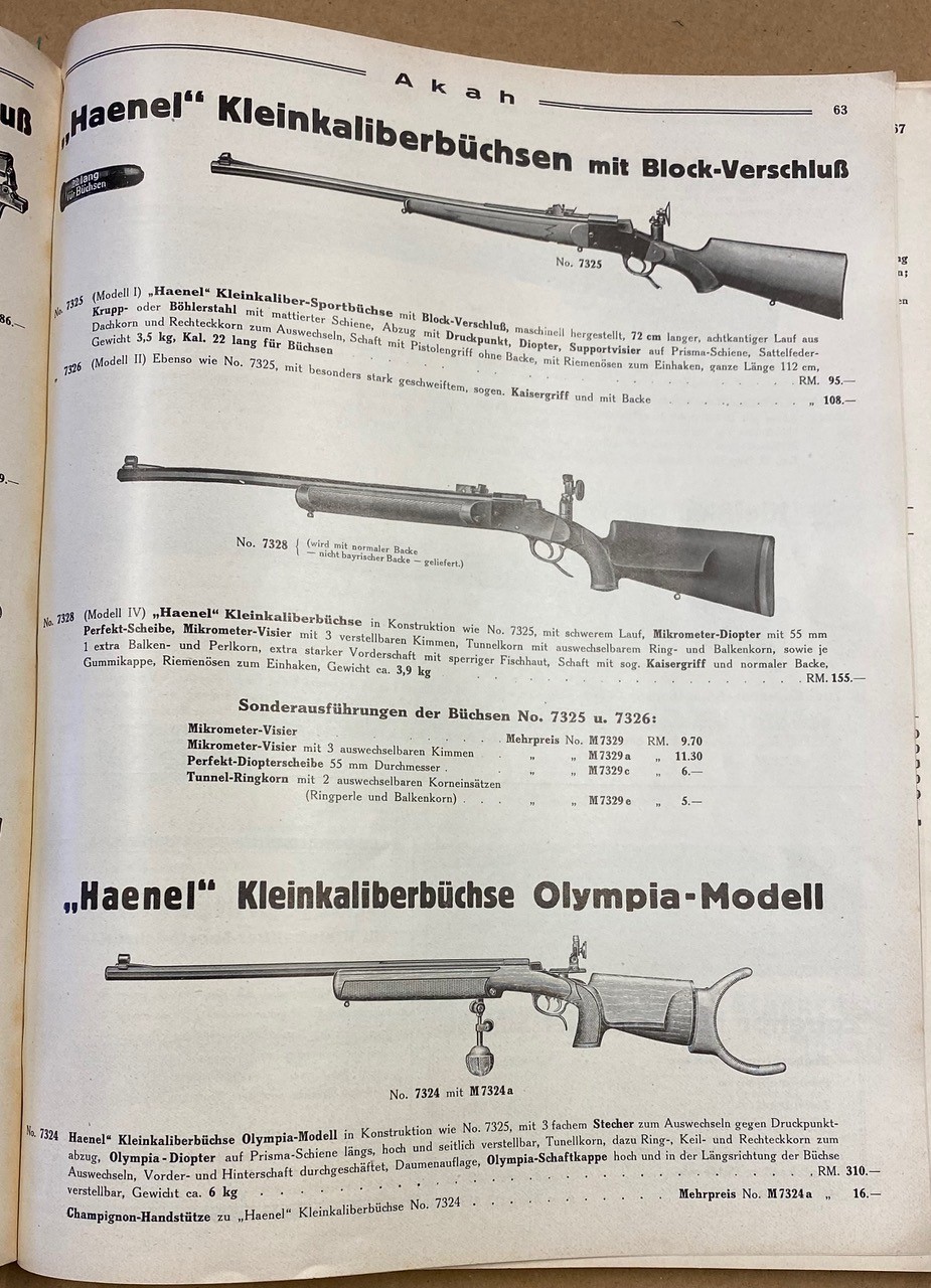 Il n’y a pas que Mauser ... Haenel Olympia Thumbn32