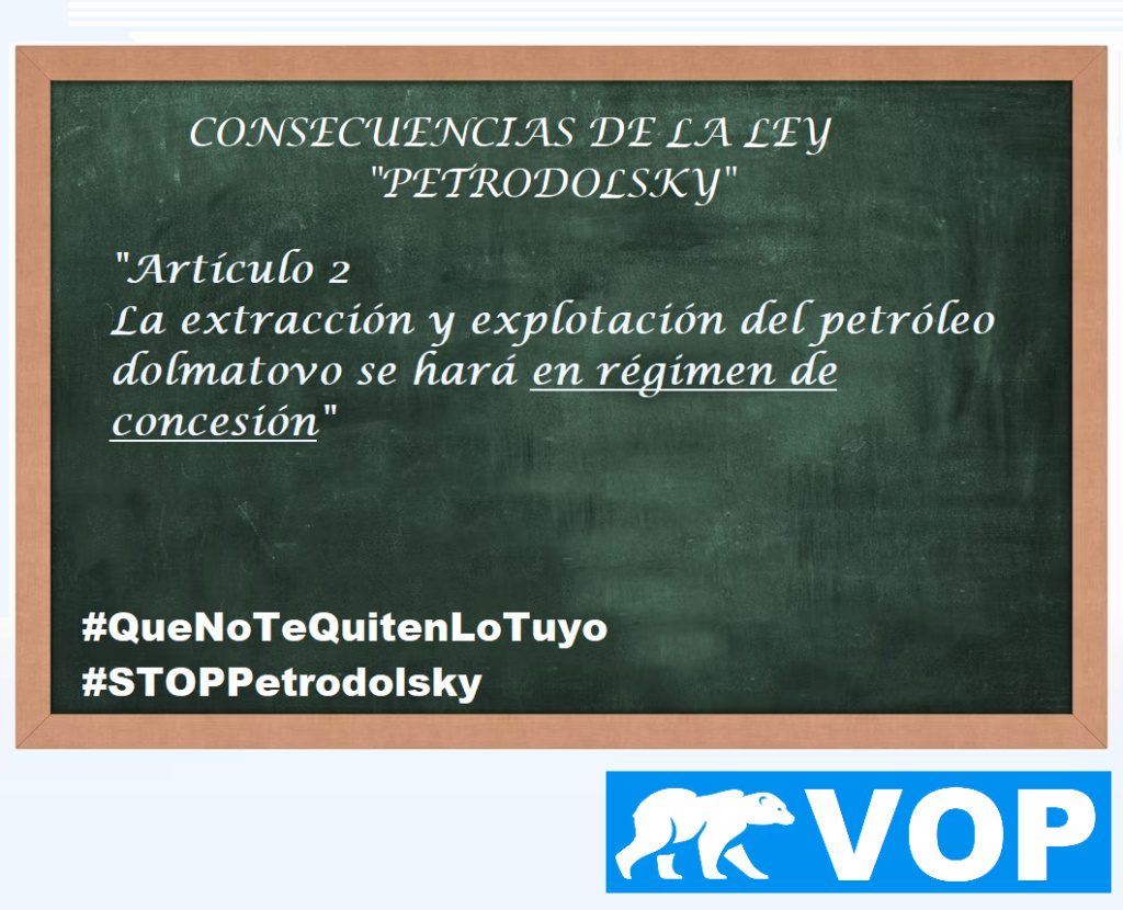 [VOP] El VOP pone en marcha la campaña informativa #StopPetrodolsky Stoppe11