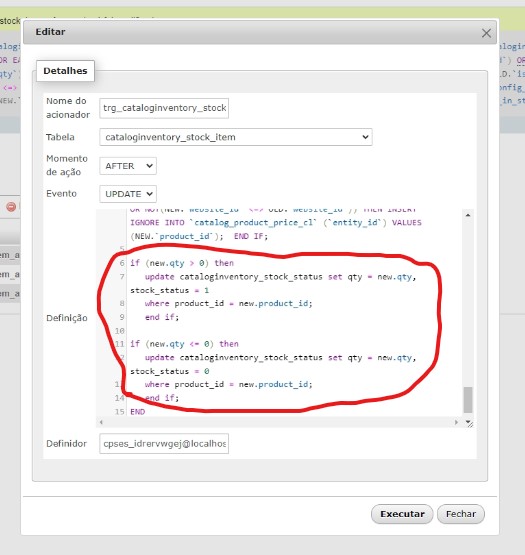 230 Magento , Nao atualiza o salable ( cataloginventory_stock_status )