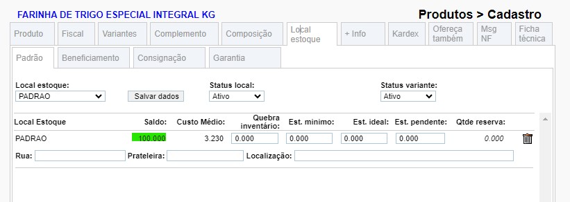 614 ATENDESMART: Orientação para cadastro de variação c/ Fracionamento