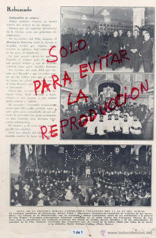 Primera Semana Catequísitca de Reus (1923) Primer10