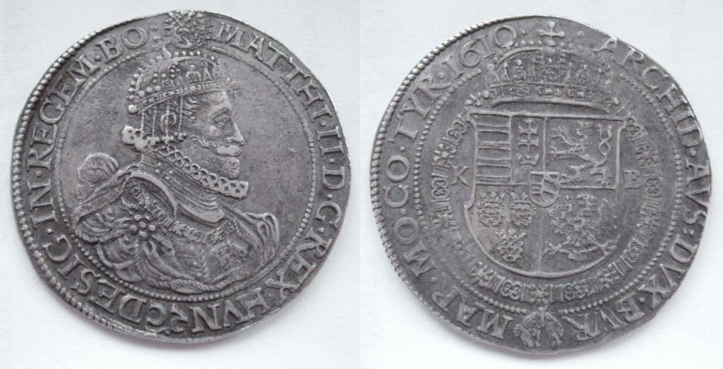 Matej II., 1557-1619, cisár Svätej rímskej ríše, český a uhorský kráľ M200110