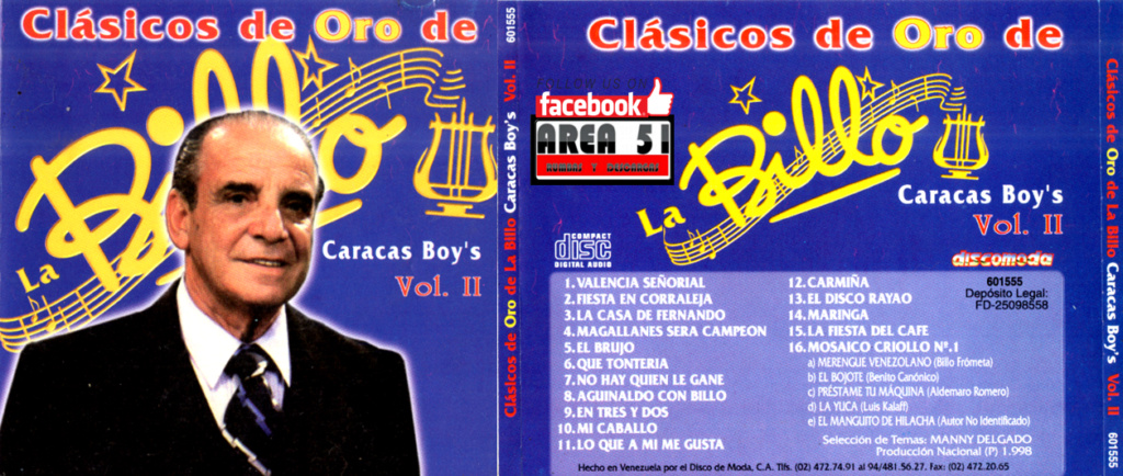 BILLO´S CARACAS BOYS - CLASICOS DE ORO VOL.2  Billos14