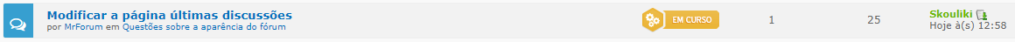 Modificar a página últimas discussões Ffff10