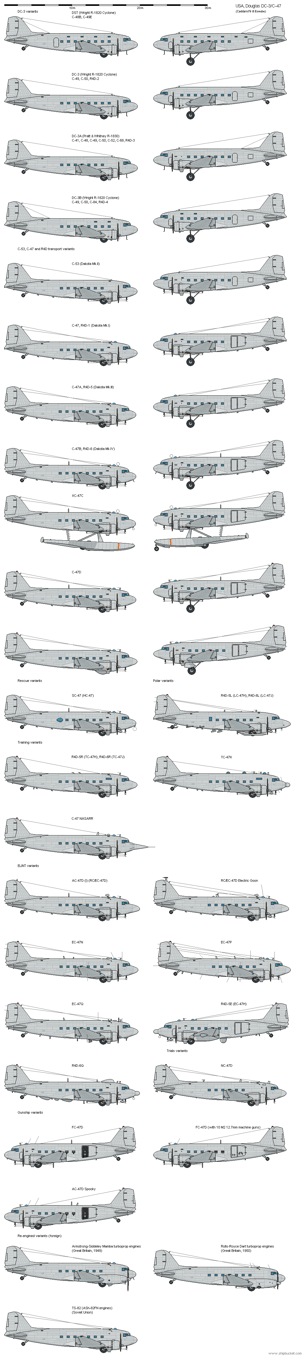 Douglas C-47 Skytrain / DC-3 File10